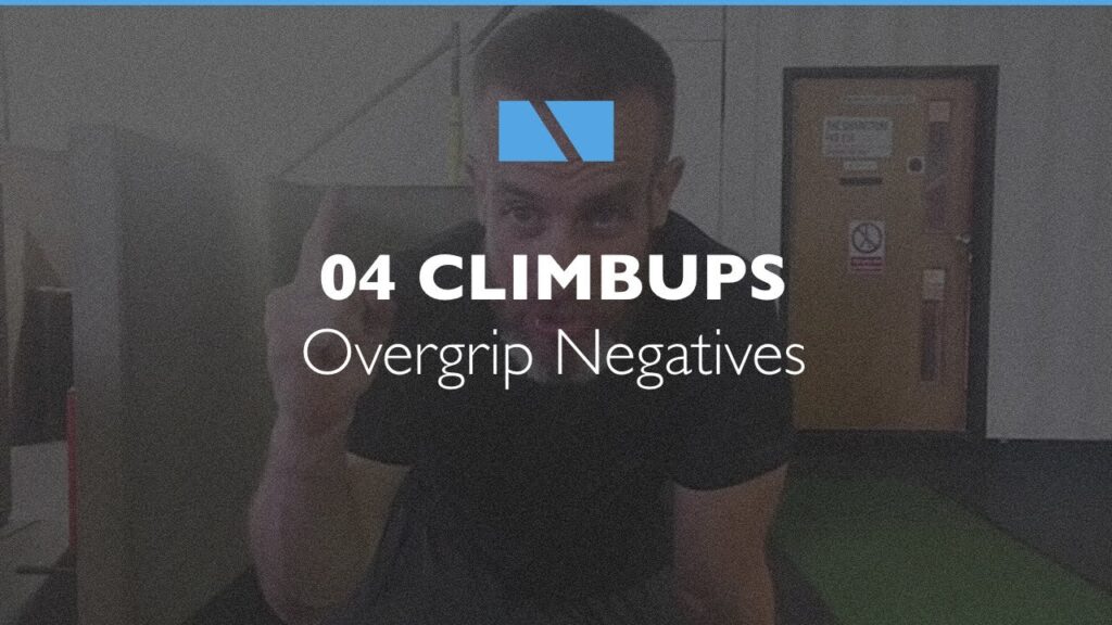 How to Climbup #04 - Overgrip Negatives Parkour Tutorial. [043]