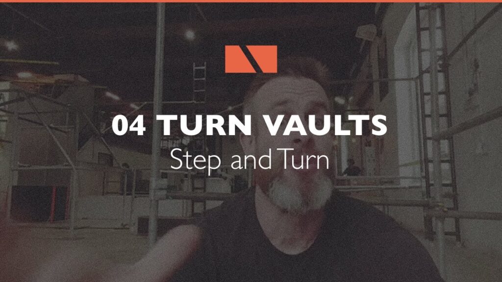 How to Turn Vault #04 - Step And Turn Parkour Tutorial. [124]