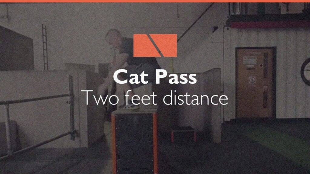 How to Cat Pass #04 - Two Feet Distance Parkour Tutorial. [028]