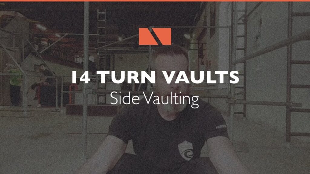 How to Turn Vault #14 - Side Vaulting Parkour Tutorial. [134]