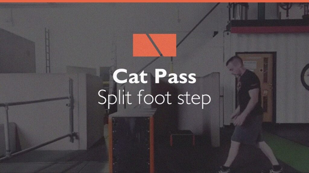 How to Cat Pass #07 - Split Foot Step Parkour Tutorial. [031]