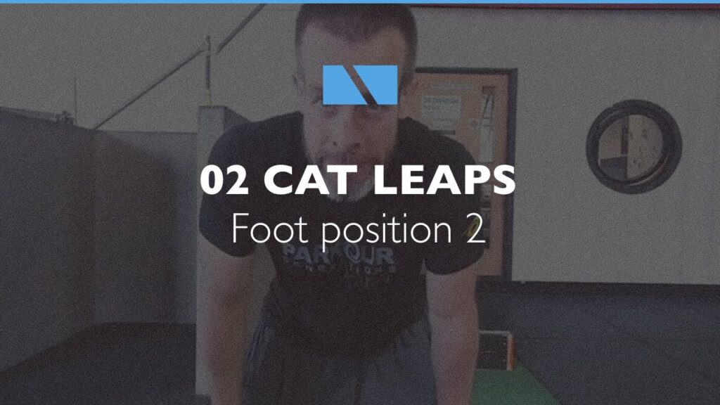 How to Cat Leap #02 - Foot Position 2 Parkour Tutorial. [016]