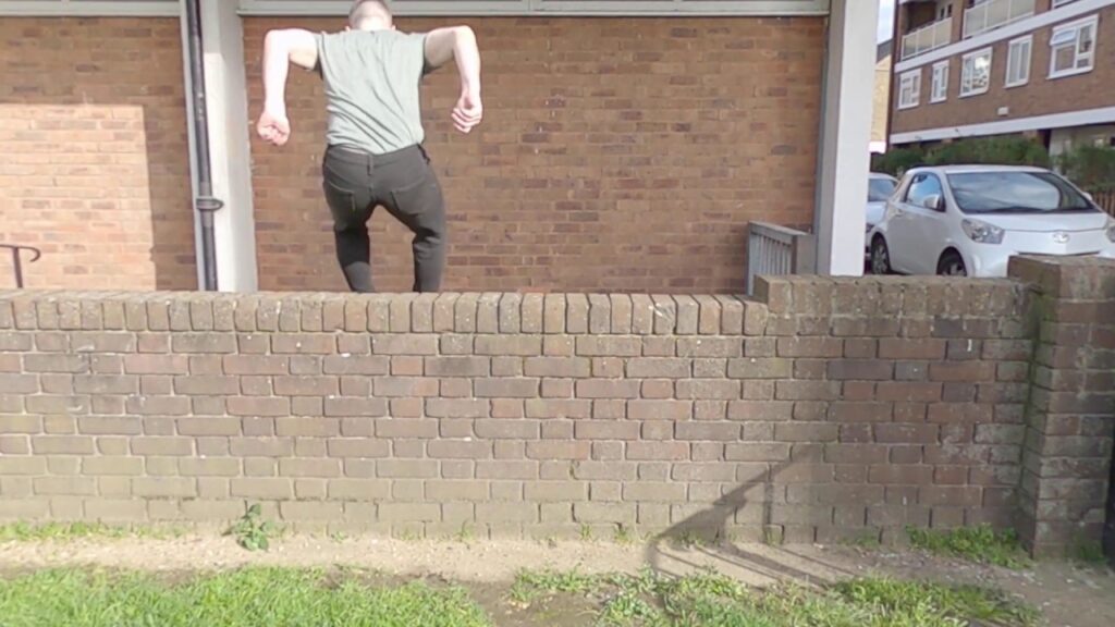 Jumping - Box Jump - Front View