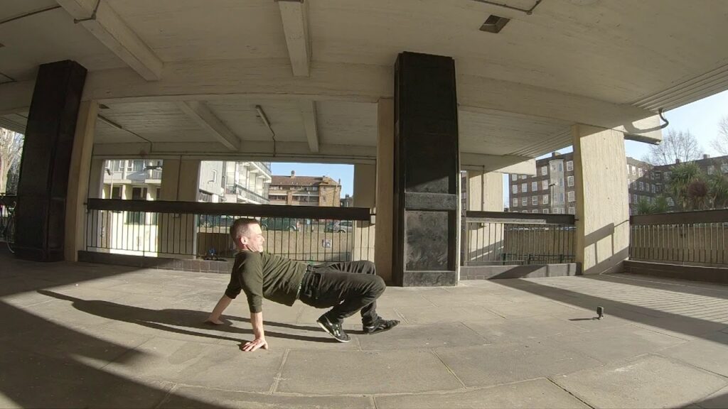 Crawling - Inverted Walking - Side View - SlowMo